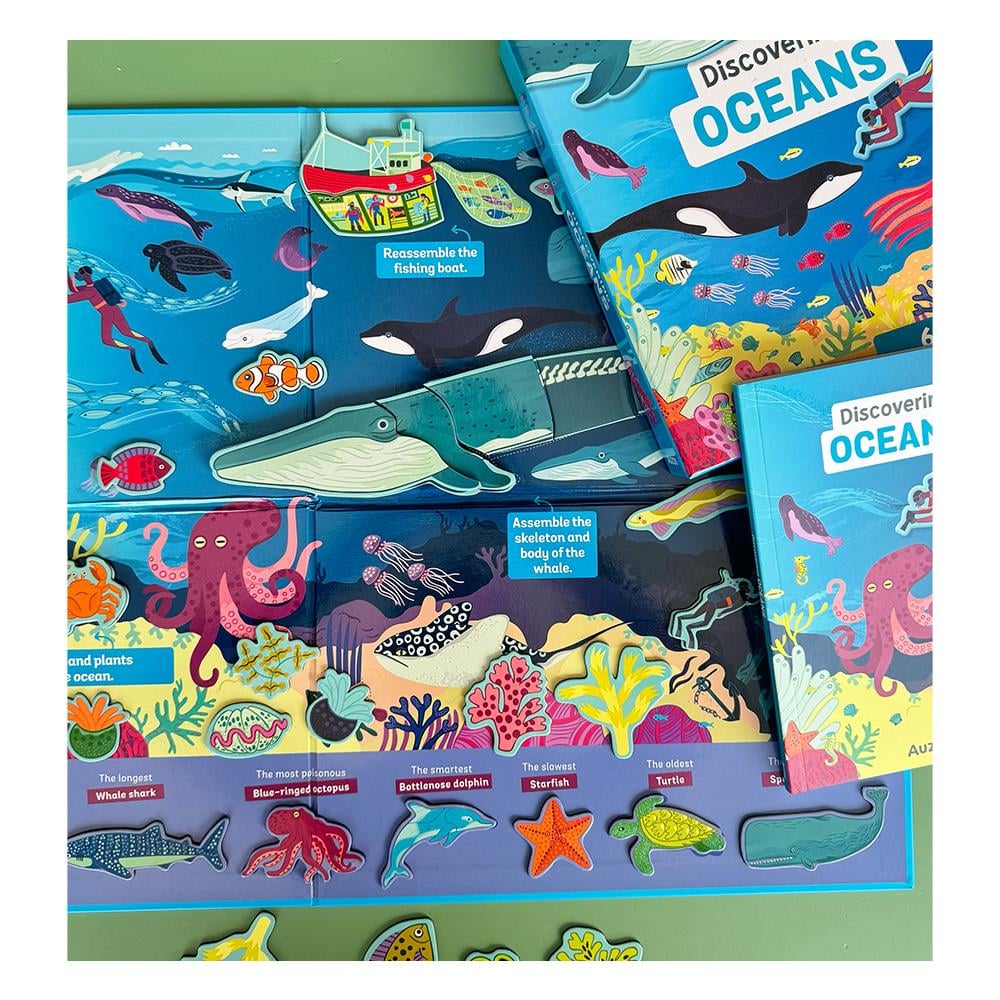 Discovering Oceans Magnetic Box Sets Çocuk Kitapları Uzmanı - Children's Books Expert