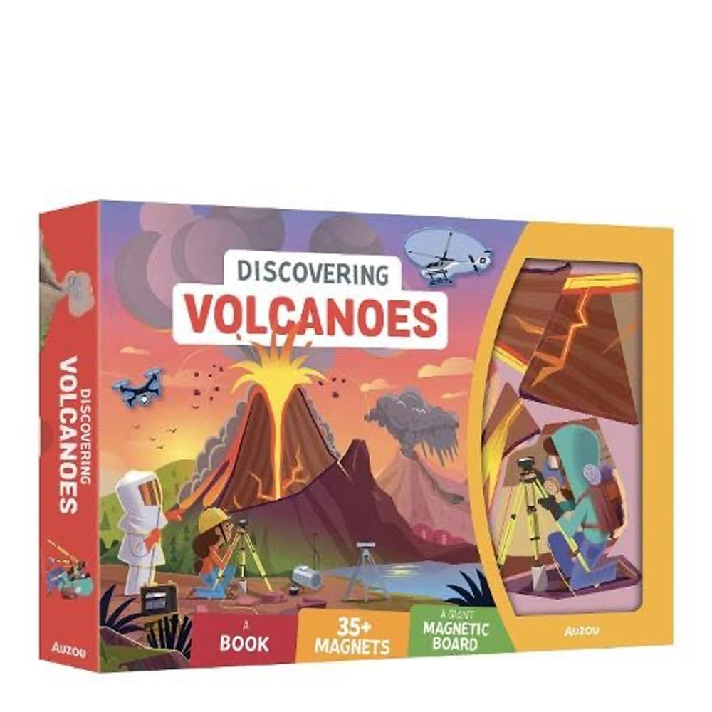 Discovering Volcanoes Magnetic Box Sets Çocuk Kitapları Uzmanı - Children's Books Expert