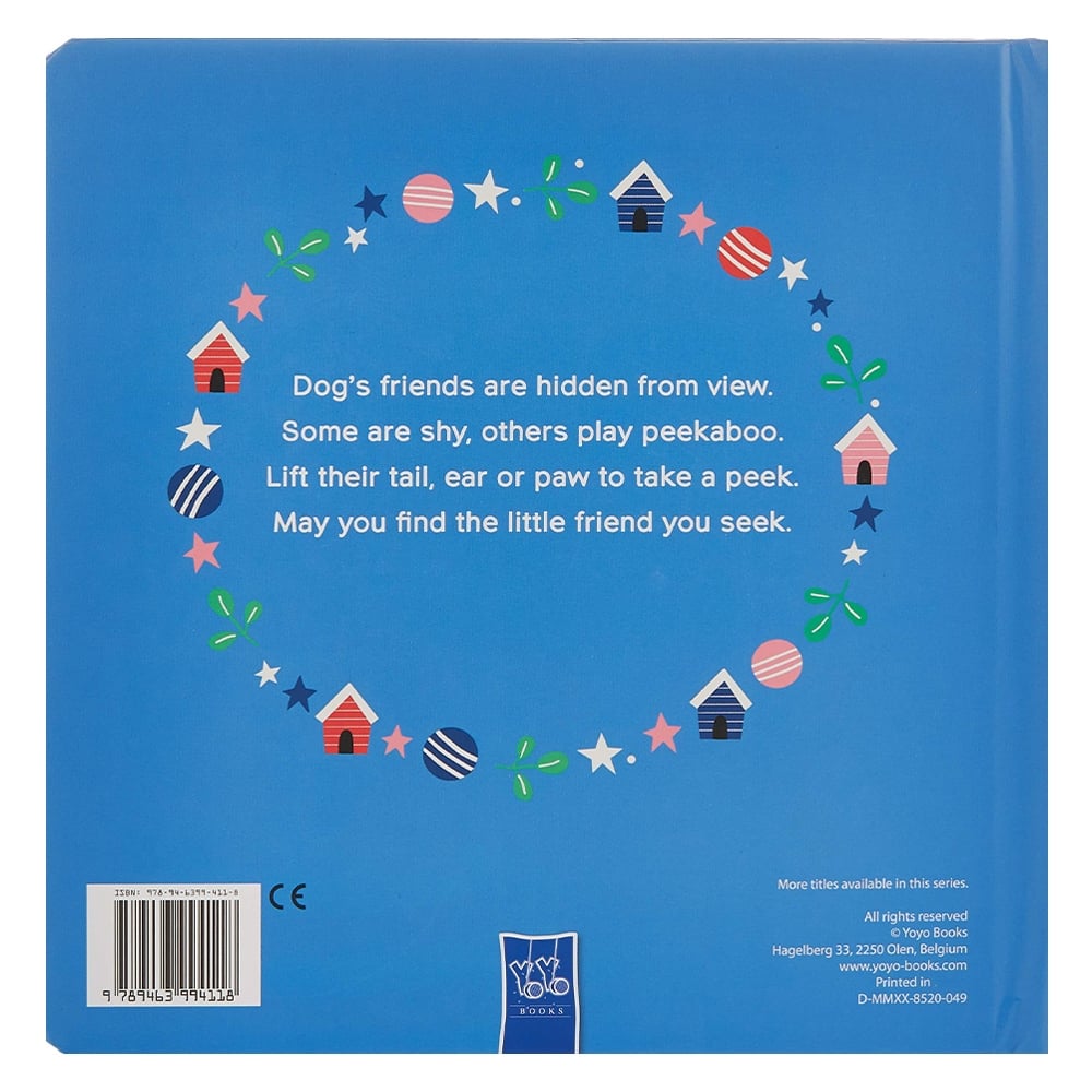 DOG PLAYS PEEKABOO Çocuk Kitapları Uzmanı - Children's Books Expert