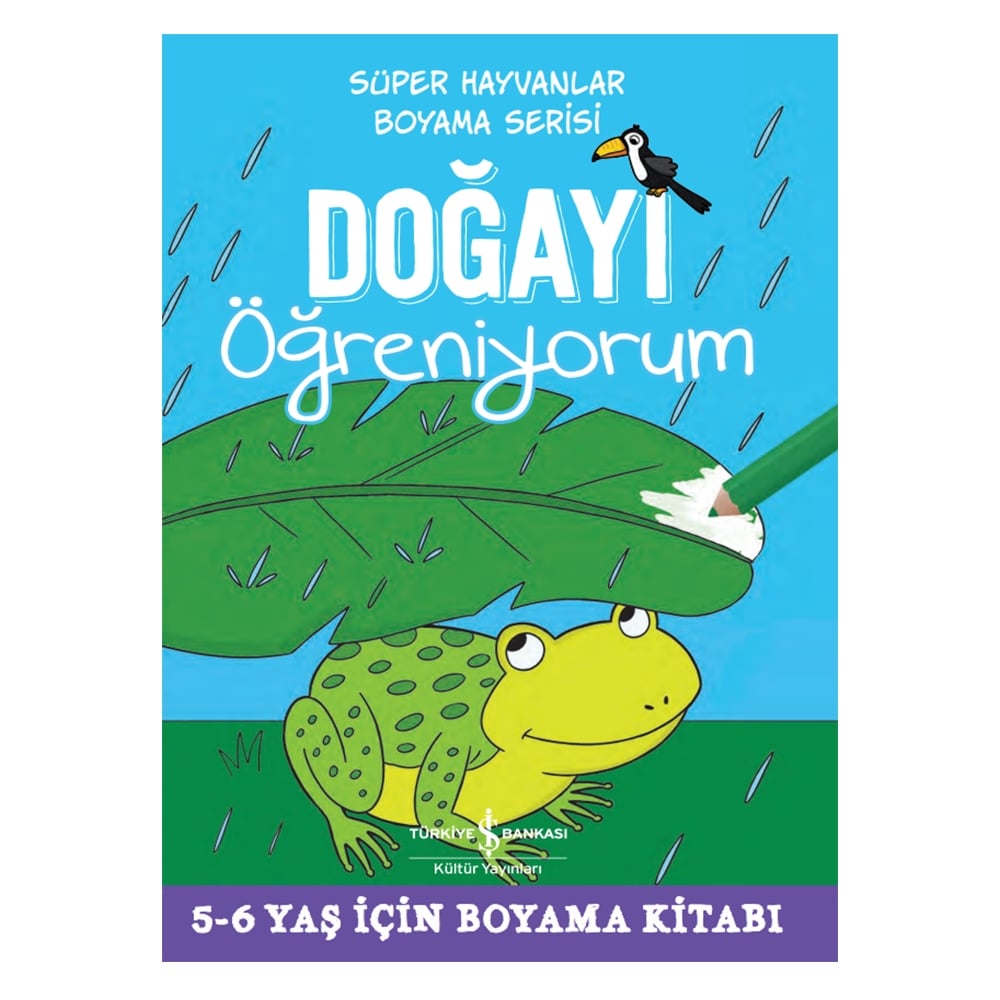 DOĞAYI ÖĞRENİYORUM - SÜPER HAYVANLAR BOYAMA SERİSİ Çocuk Kitapları Uzmanı - Children's Books Expert