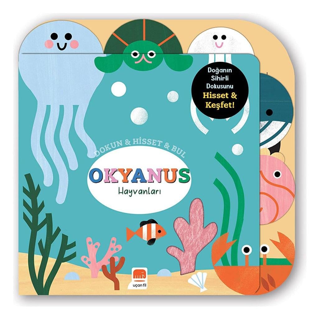 Dokun Hisset Bul - Okyanus Hayvanları Çocuk Kitapları Uzmanı - Children's Books Expert