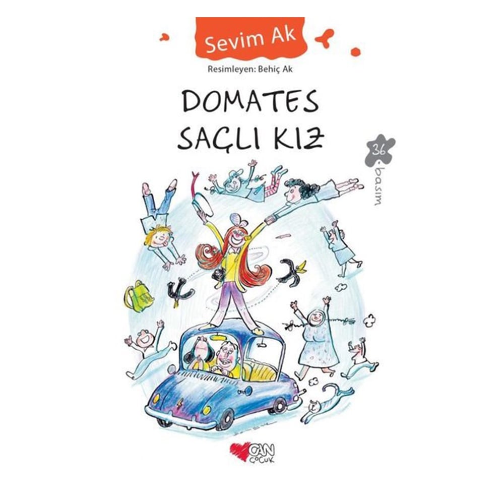 DOMATES SAÇLI KIZ Çocuk Kitapları Uzmanı - Children's Books Expert