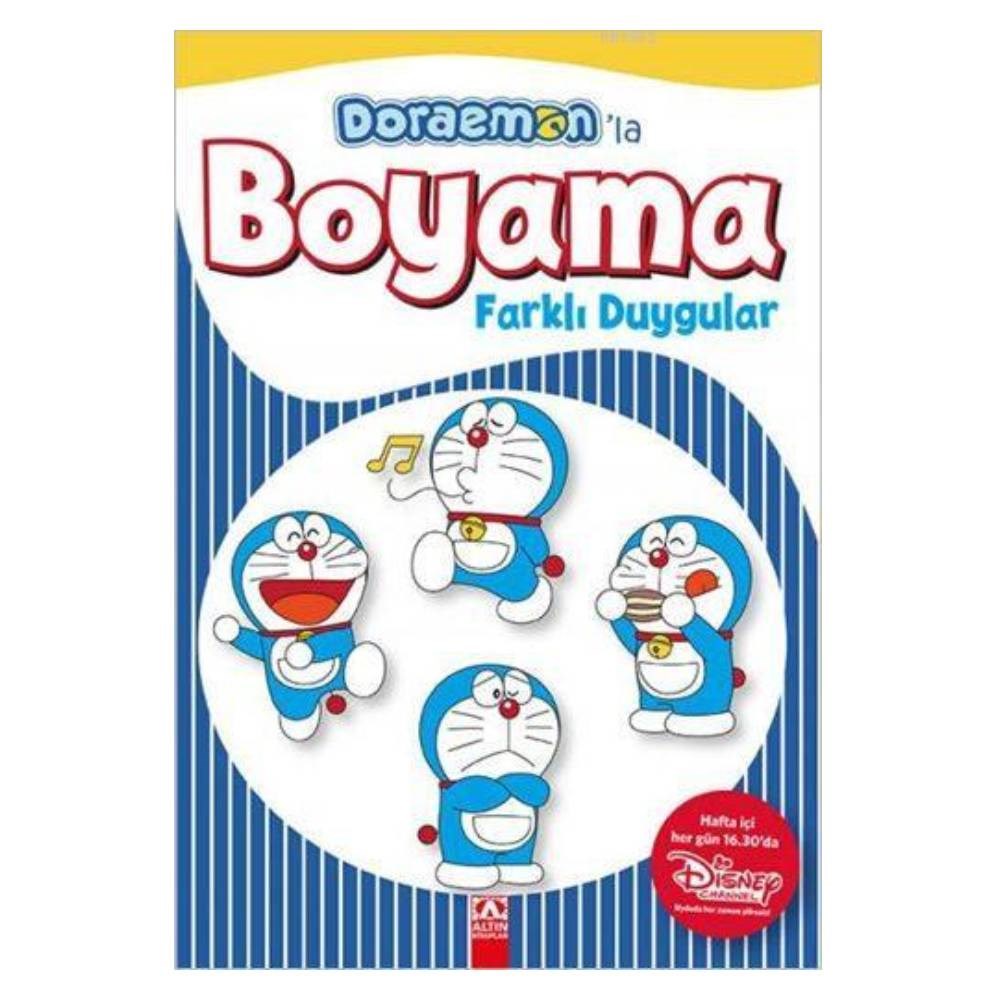 DORAEMONLA BOYAMA-FARKLI DUYGULAR Çocuk Kitapları Uzmanı - Children's Books Expert