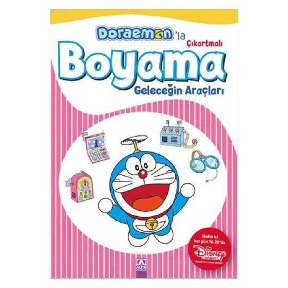 DORAEMONLA ÇIKARTMALI BOYAMA-GELECEĞİN ARAÇLARI Çocuk Kitapları Uzmanı - Children's Books Expert