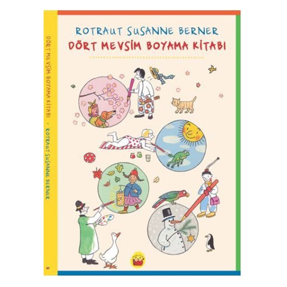 DÖRT MEVSİM BOYAMA KİTABI