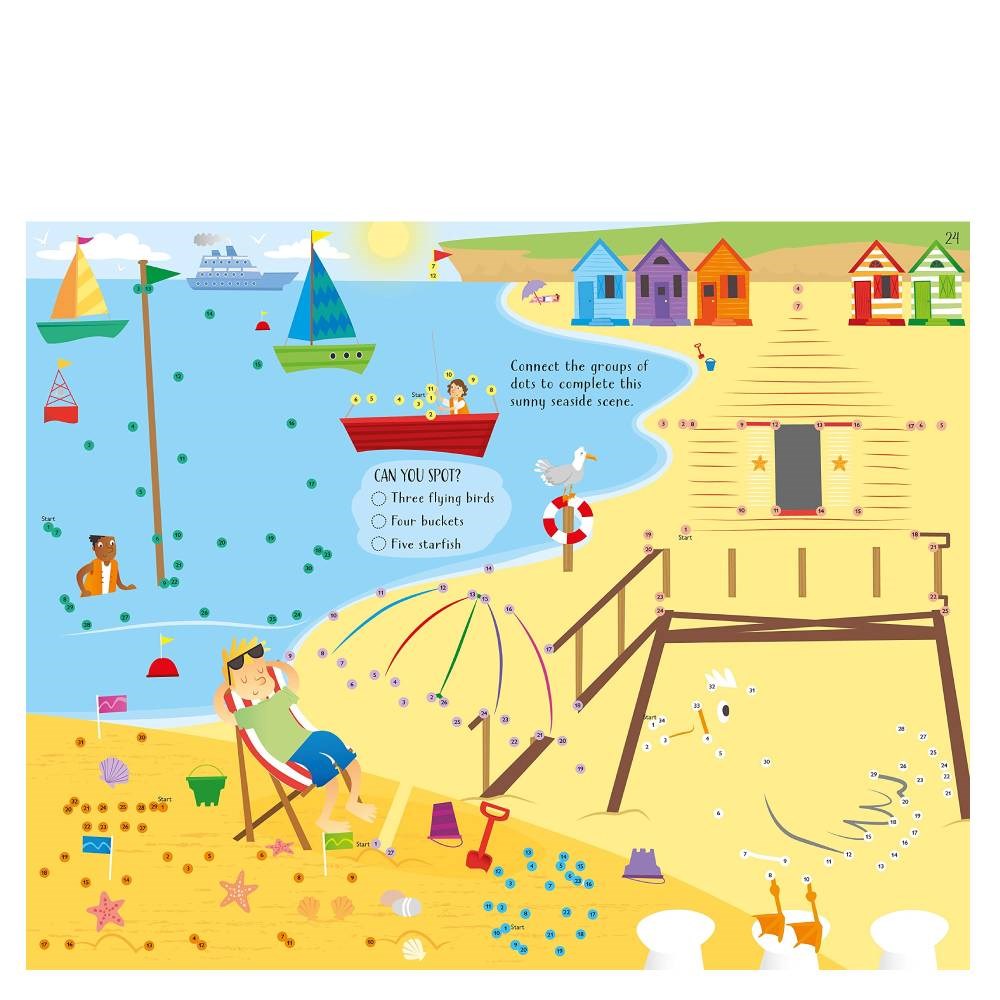 DOT TO DOT PUZZLES PAD Çocuk Kitapları Uzmanı - Children's Books Expert