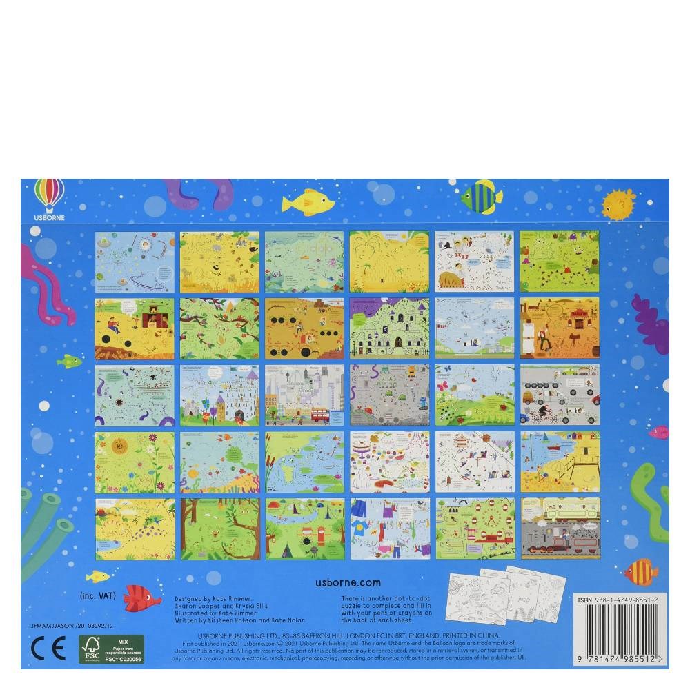 DOT TO DOT PUZZLES PAD Çocuk Kitapları Uzmanı - Children's Books Expert