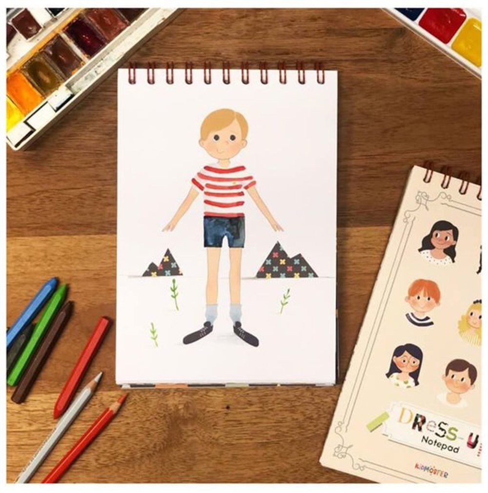 DRESS-UP NOTEPAD Çocuk Kitapları Uzmanı - Children's Books Expert