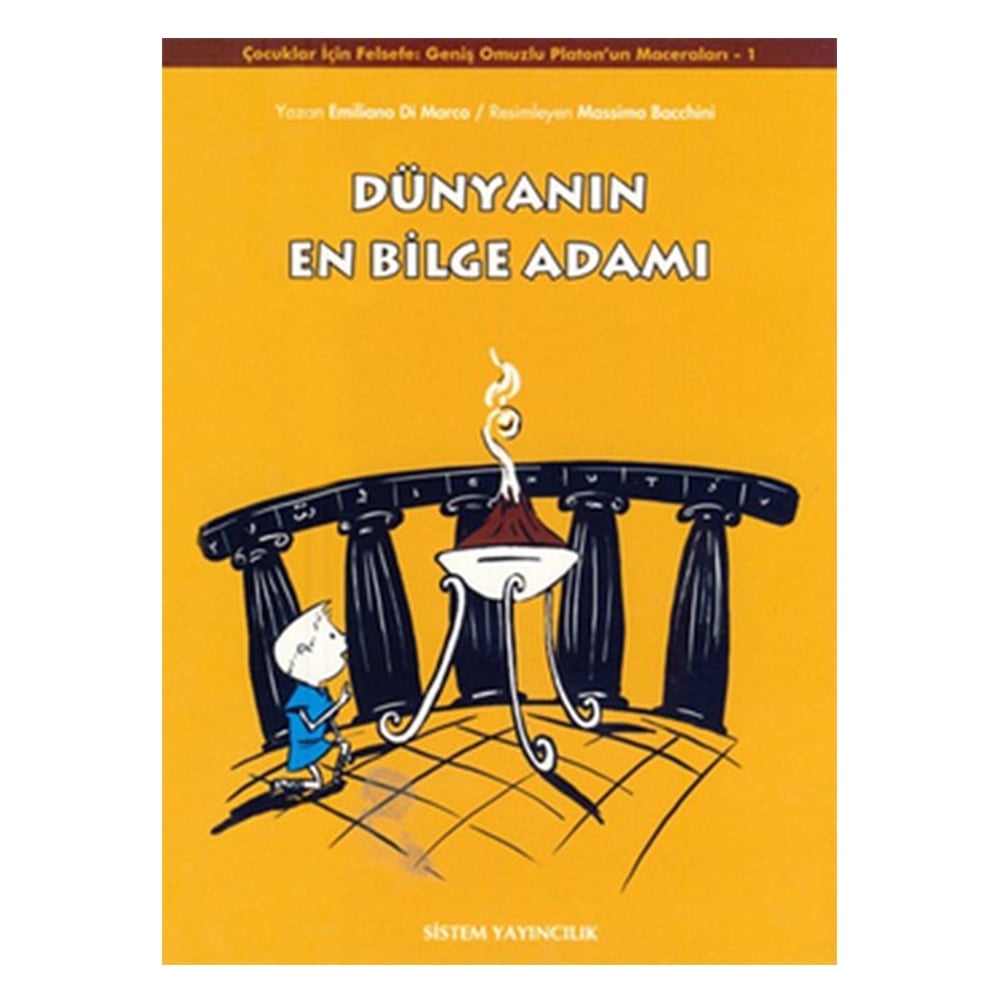 DÜNYANIN EN BİLGE ADAMI -GENİŞ OMUZLU PLATO. MAC 1 Çocuk Kitapları Uzmanı - Children's Books Expert