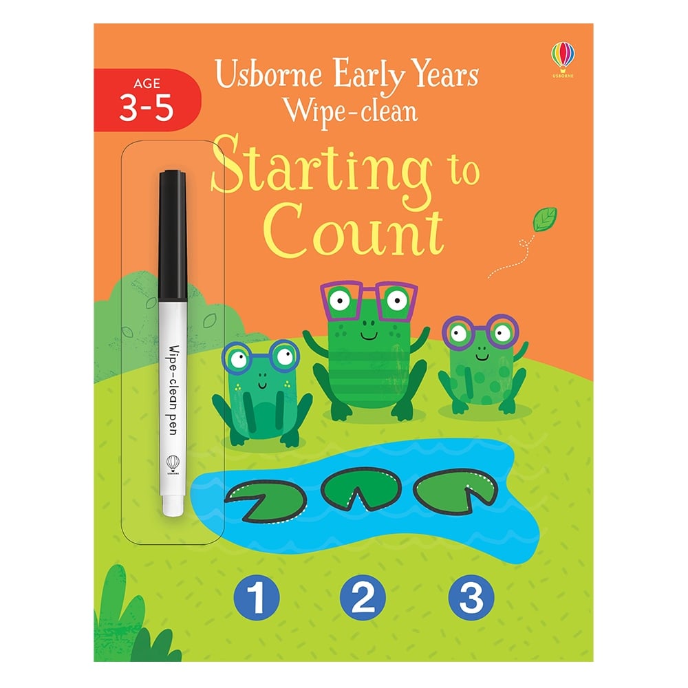 EARLY YEARS WIPE-CLEAN STARTING TO COUNT #yenigelenler Çocuk Kitapları Uzmanı - Children's Books Expert