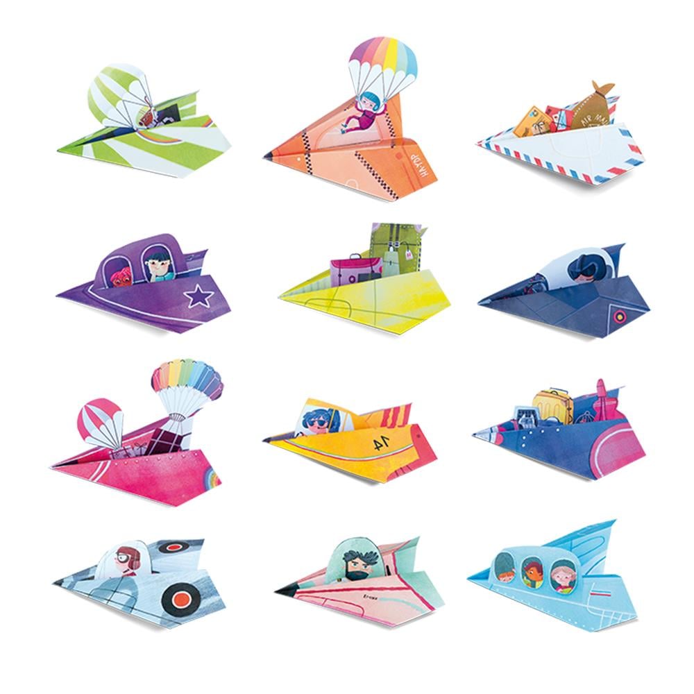 Easy Origami - Aerei - Aeroplanes Çocuk Kitapları Uzmanı - Children's Books Expert