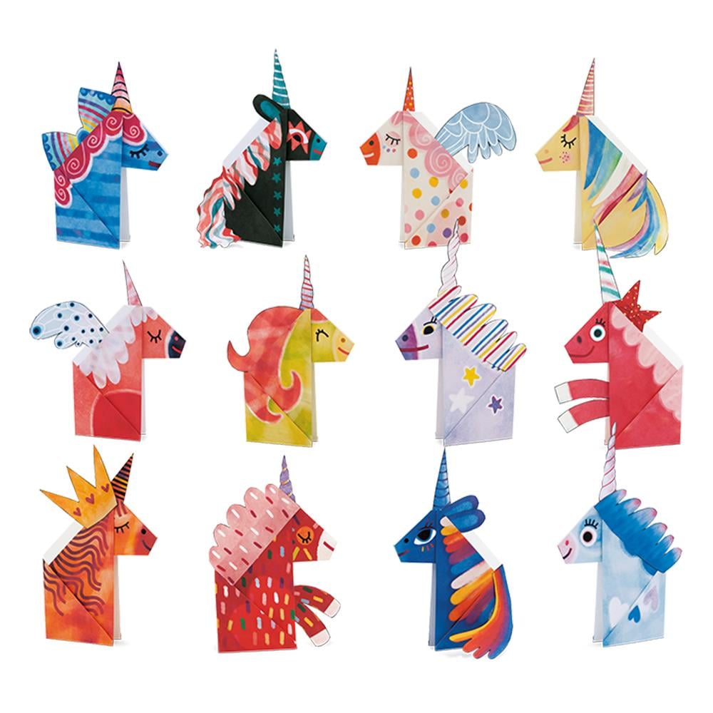 Easy Origami - Unicorni - Unicorns Çocuk Kitapları Uzmanı - Children's Books Expert