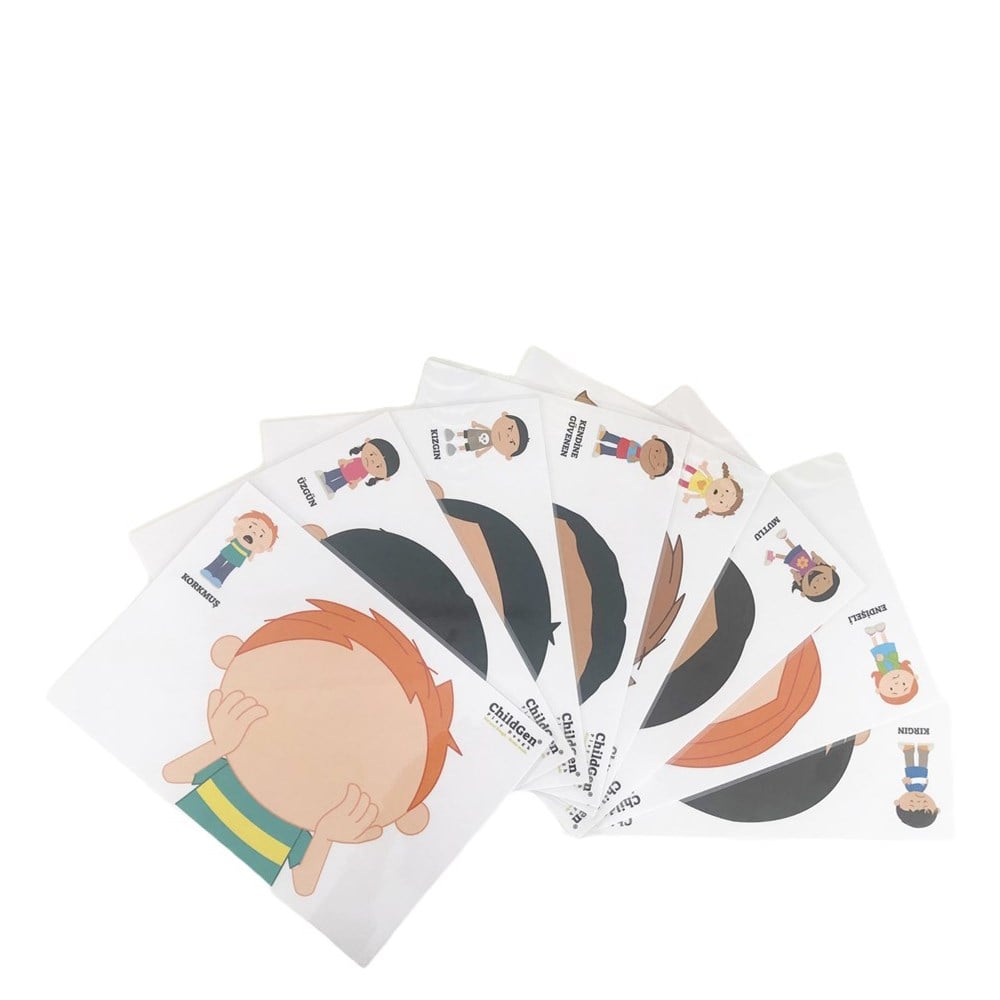 Eğitici Hamur Matı-Duygular Çocuk Kitapları Uzmanı - Children's Books Expert