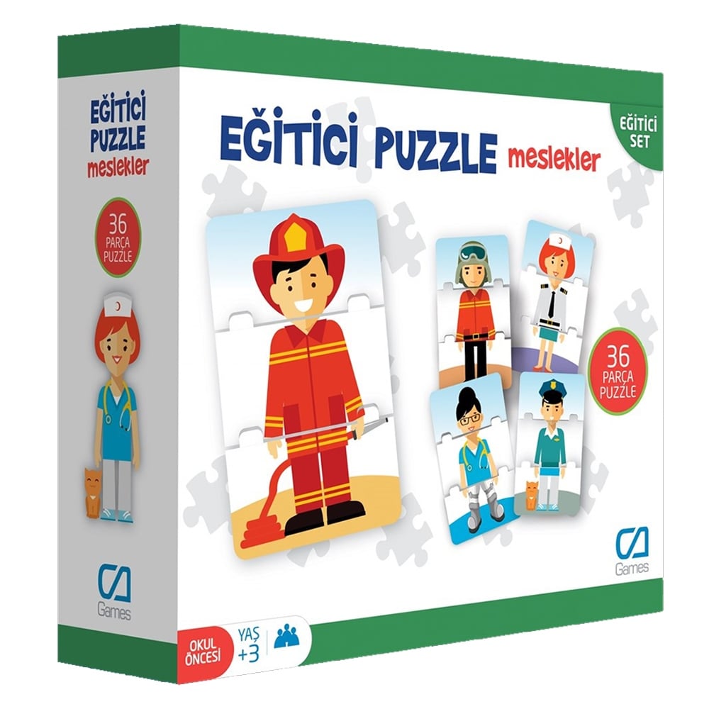EĞİTİCİ PUZZLE - MESLEKLER