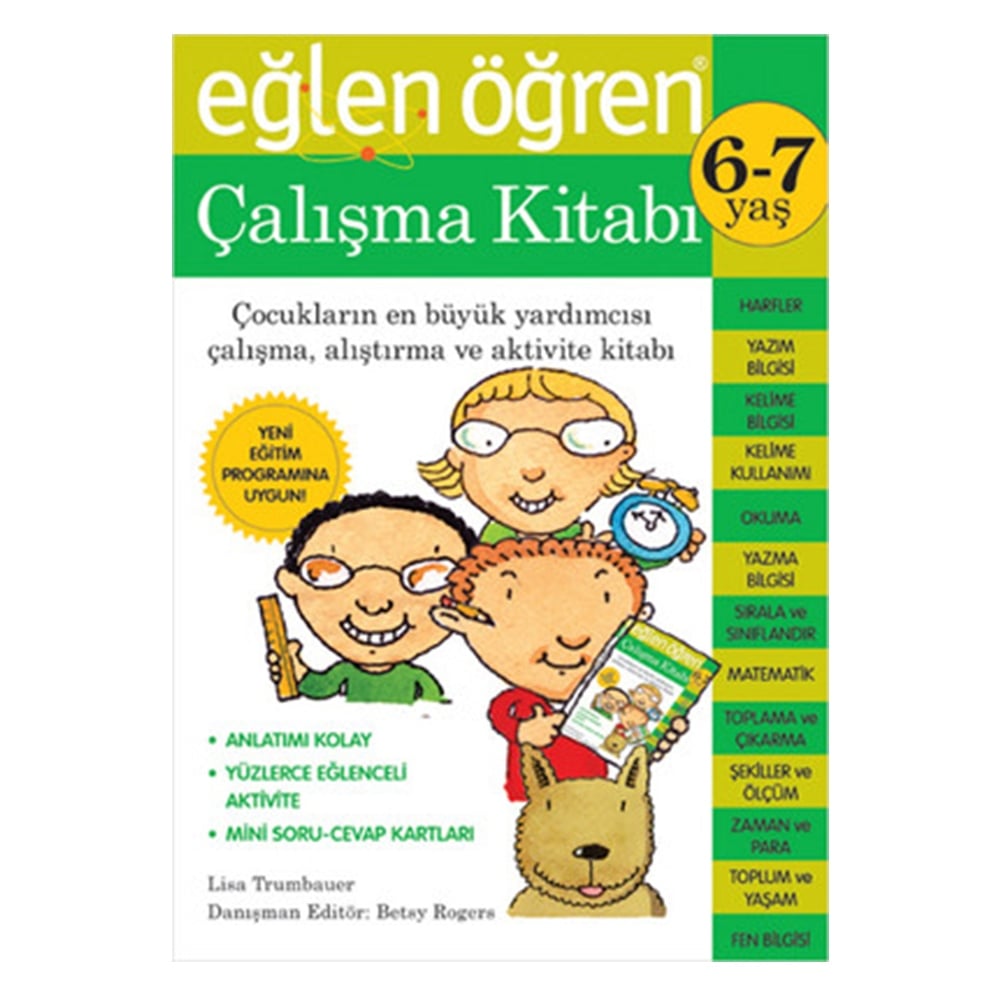 EĞLEN ÖĞREN 6-7 YAŞ ÇALIŞMA KİTABI Çocuk Kitapları Uzmanı - Children's Books Expert