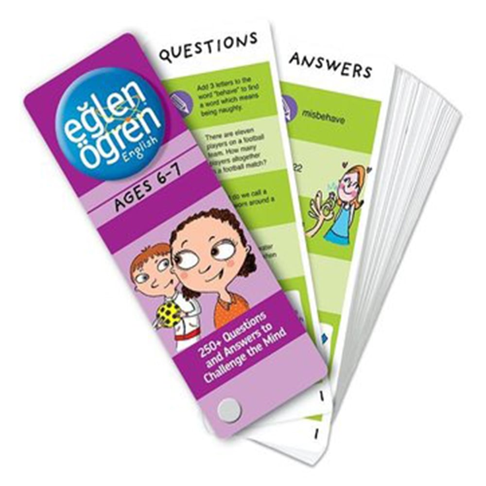 EĞLEN ÖĞREN ENGLISH 6-7 YAŞ Çocuk Kitapları Uzmanı - Children's Books Expert