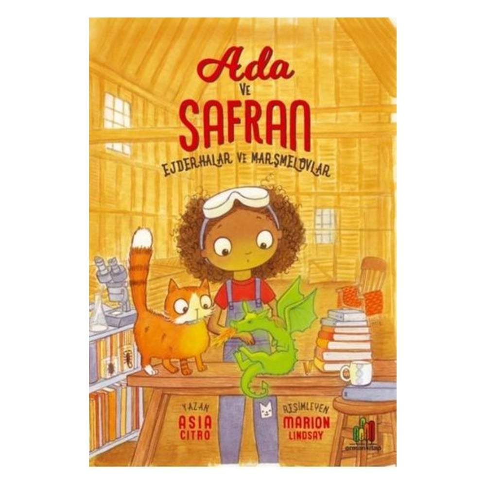 EJDERHALAR VE MARŞMELOVLAR - ADA VE SAFRAN 1 Çocuk Kitapları Uzmanı - Children's Books Expert