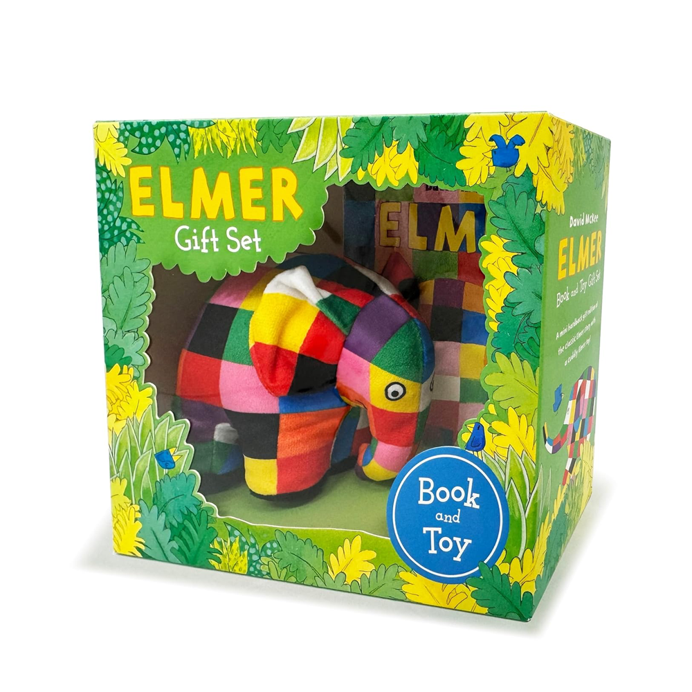 Elmer Book and Toy Gift Set Çocuk Kitapları Uzmanı - Children's Books Expert