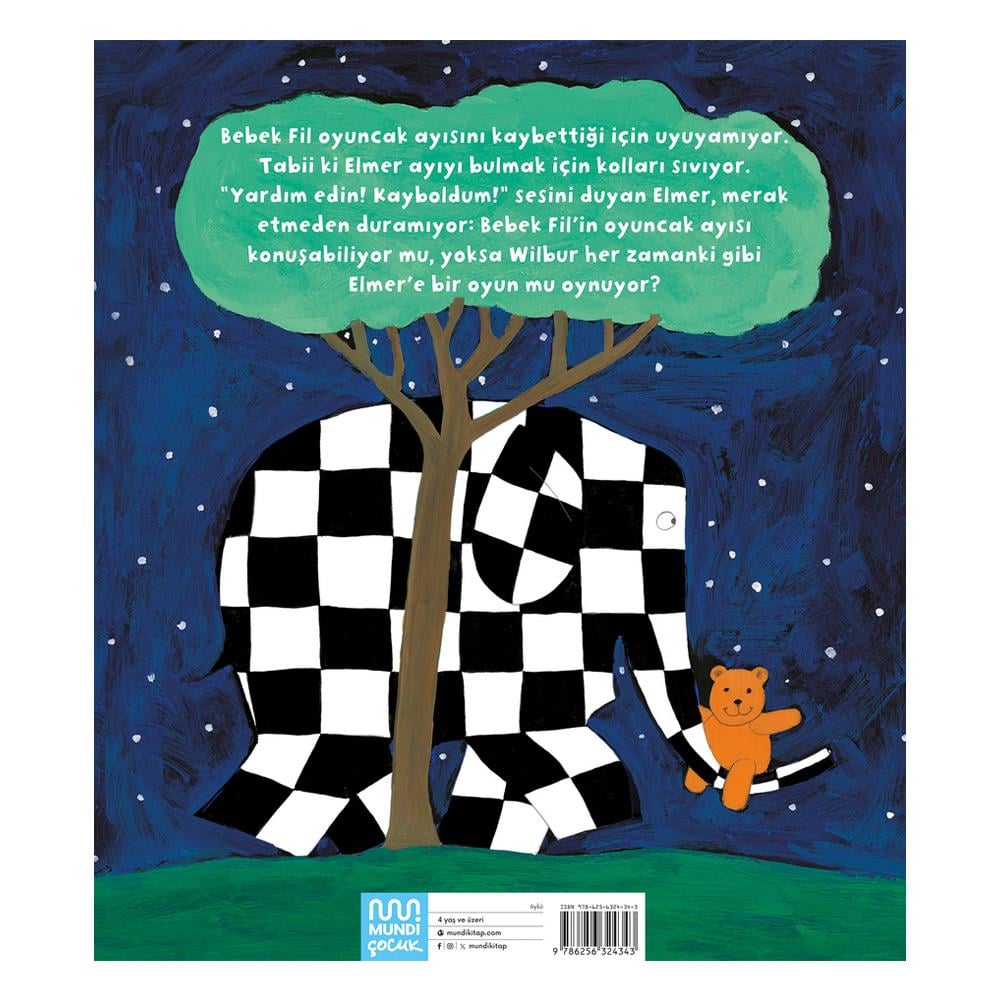 Elmer Ve Kayıp Ayıcık Çocuk Kitapları Uzmanı - Children's Books Expert