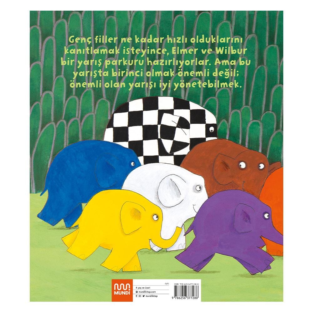 ELMER VE YARIŞ Çocuk Kitapları Uzmanı - Children's Books Expert