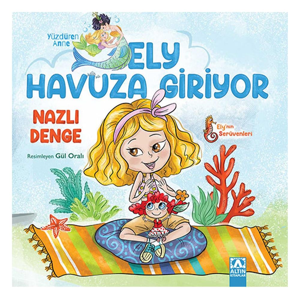 Ely Havuza Giriyor Çocuk Kitapları Uzmanı - Children's Books Expert