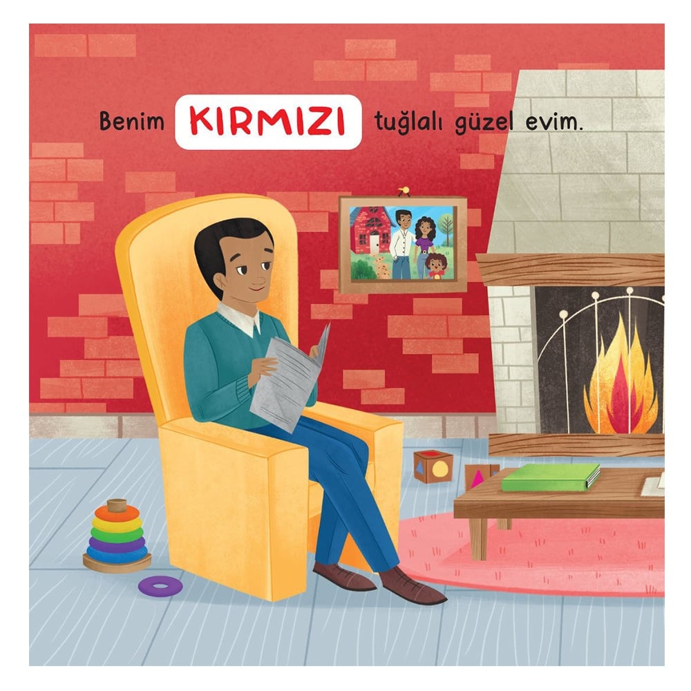 EVİMİZDEKİ RENKLER Çocuk Kitapları Uzmanı - Children's Books Expert
