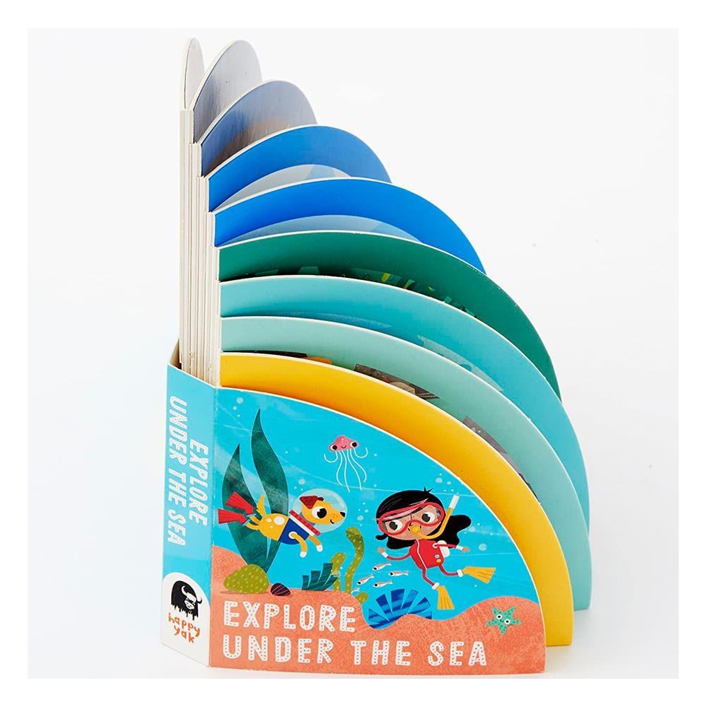 EXPLORE UNDER THE SEA - BOARD BOOK Çocuk Kitapları Uzmanı - Children's Books Expert