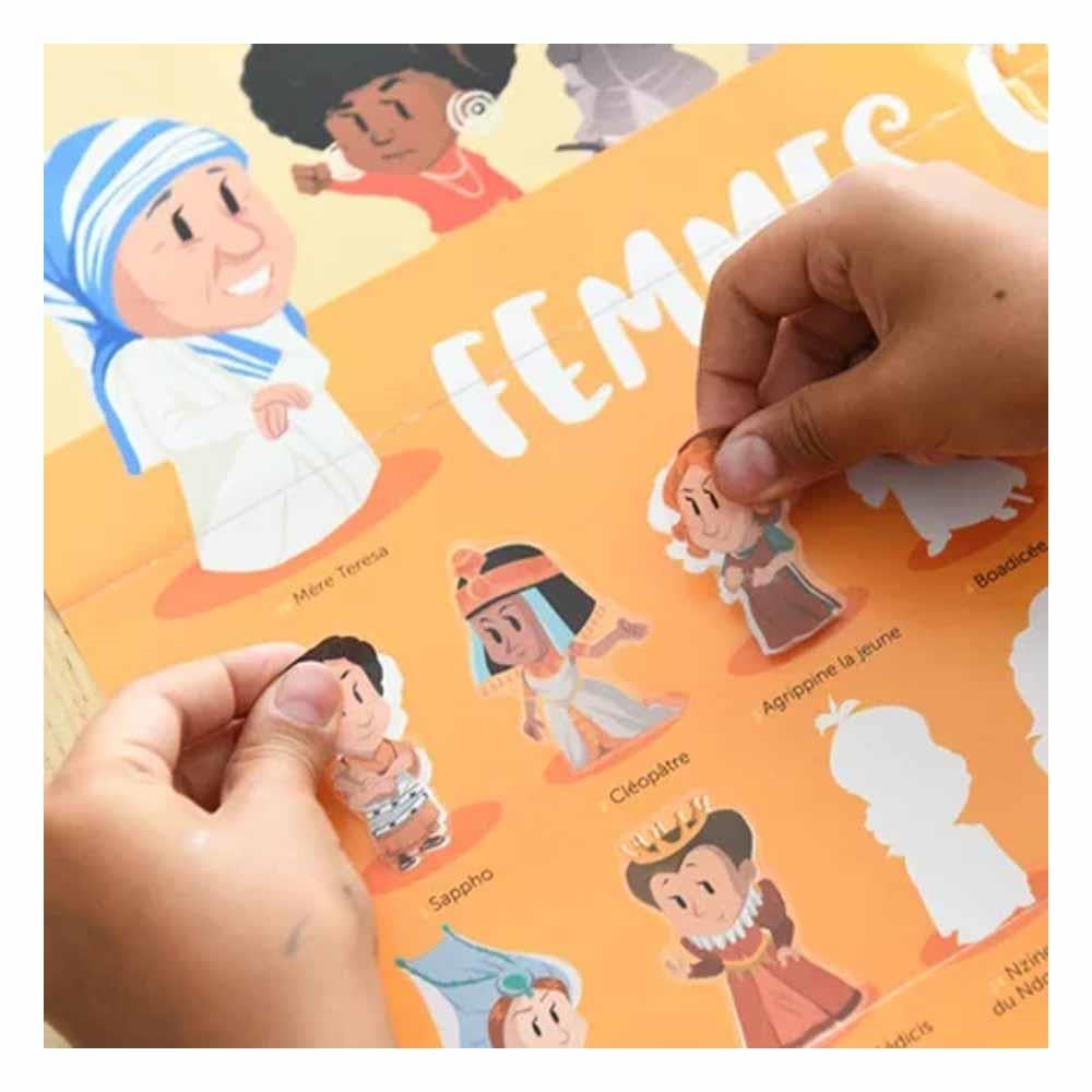 Famous Women - Discovery Poster Çocuk Kitapları Uzmanı - Children's Books Expert