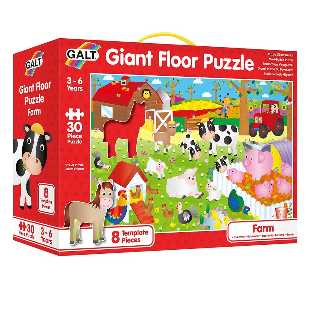 FARM - GIANT FLOOR PUZZLE Çocuk Kitapları Uzmanı - Children's Books Expert