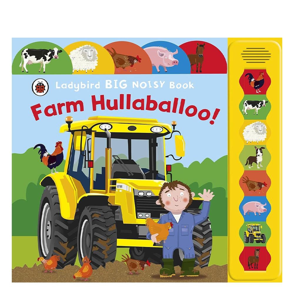 Farm Hullaballoo - Ladybird Big Noisy Book Çocuk Kitapları Uzmanı - Children's Books Expert