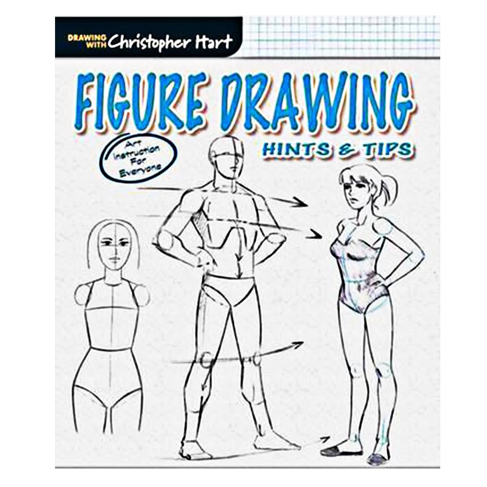 FIGURE DRAWING HINTS & TIPS (DRAWING WITH CHRISTOPHER HART) Çocuk Kitapları Uzmanı - Children's Books Expert