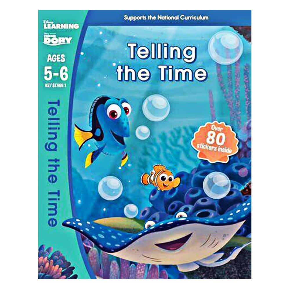FINDING DORY - TELLING THE TIME, AGES 5-6 Çocuk Kitapları Uzmanı - Children's Books Expert