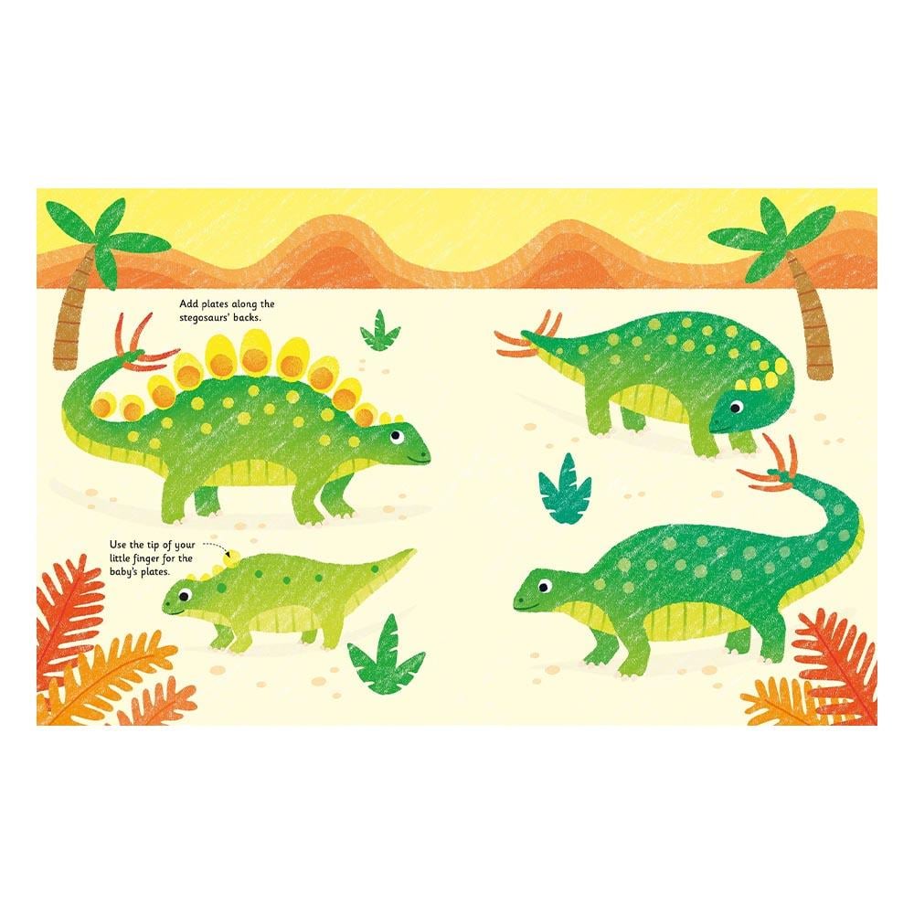 Fingerprint Activities Dinosaurs Çocuk Kitapları Uzmanı - Children's Books Expert
