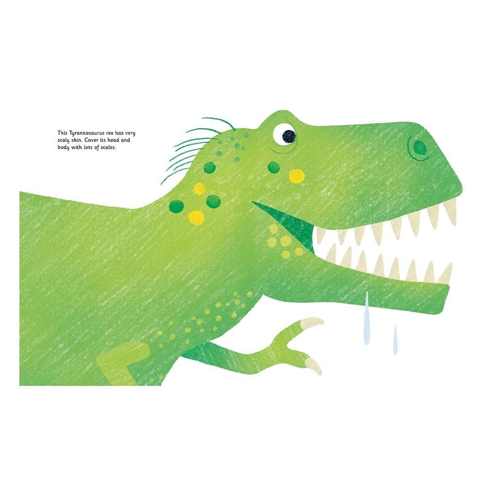 Fingerprint Activities Dinosaurs Çocuk Kitapları Uzmanı - Children's Books Expert