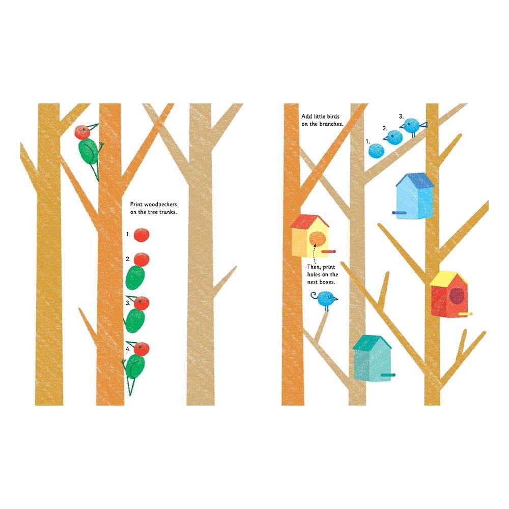 Fingerprint Activities Garden Çocuk Kitapları Uzmanı - Children's Books Expert