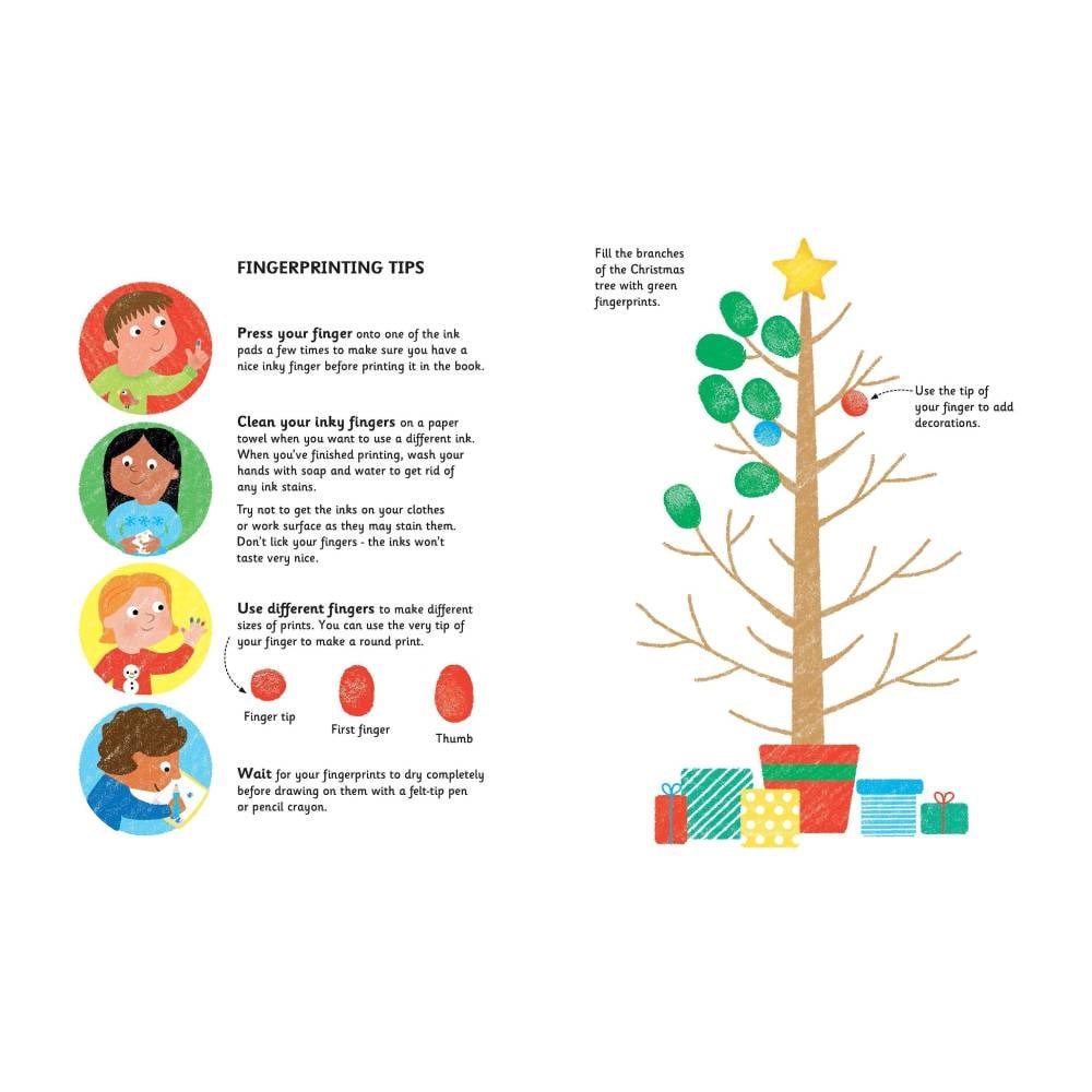 FINGERPRINTS ACTIVITIES - CHRISTMAS Çocuk Kitapları Uzmanı - Children's Books Expert