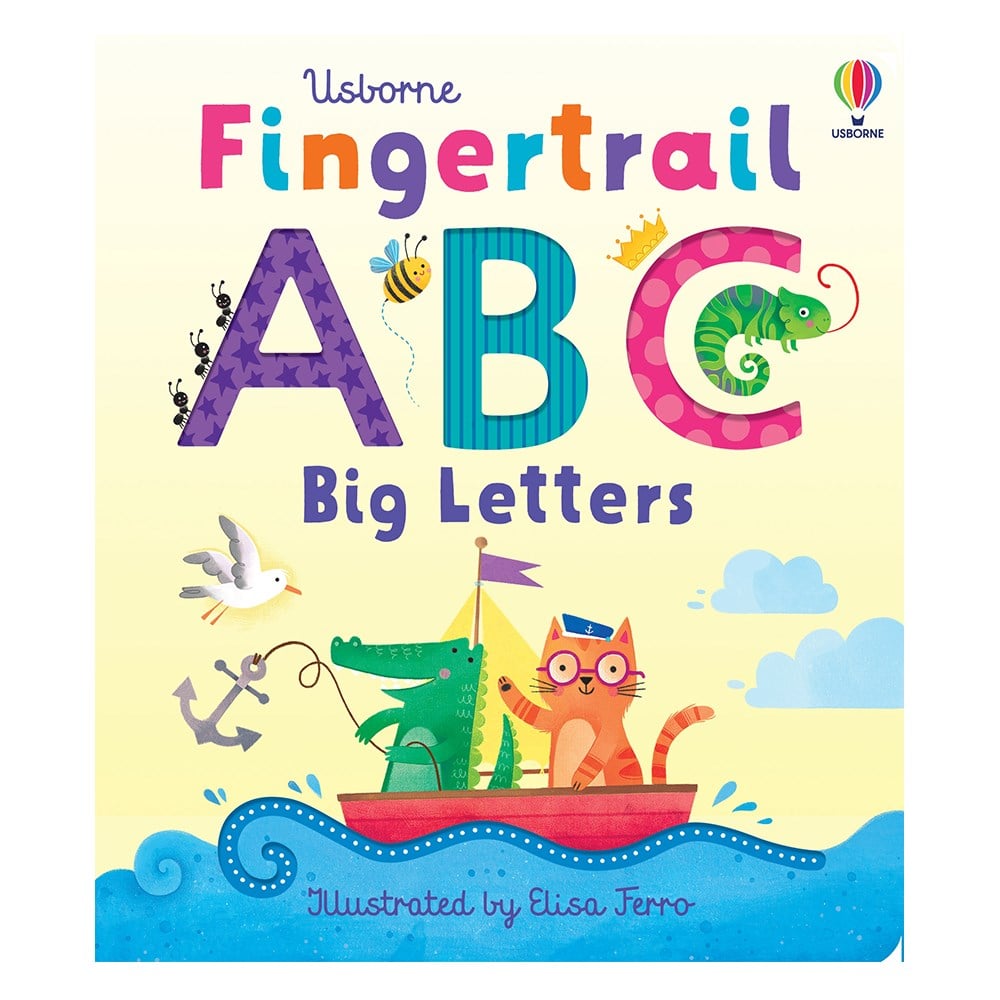 FINGERTRAIL ABC BIG LETTERS Çocuk Kitapları Uzmanı - Children's Books Expert