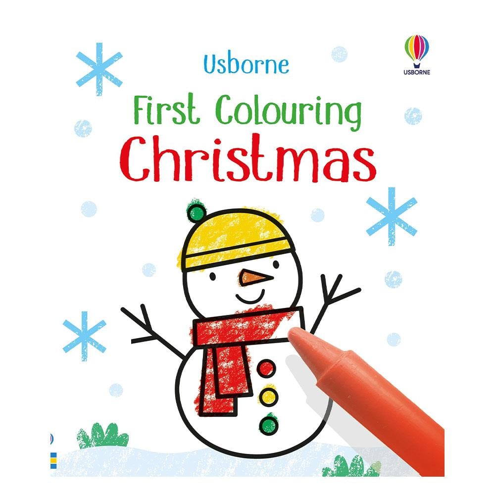 First Colouring Christmas Çocuk Kitapları Uzmanı - Children's Books Expert