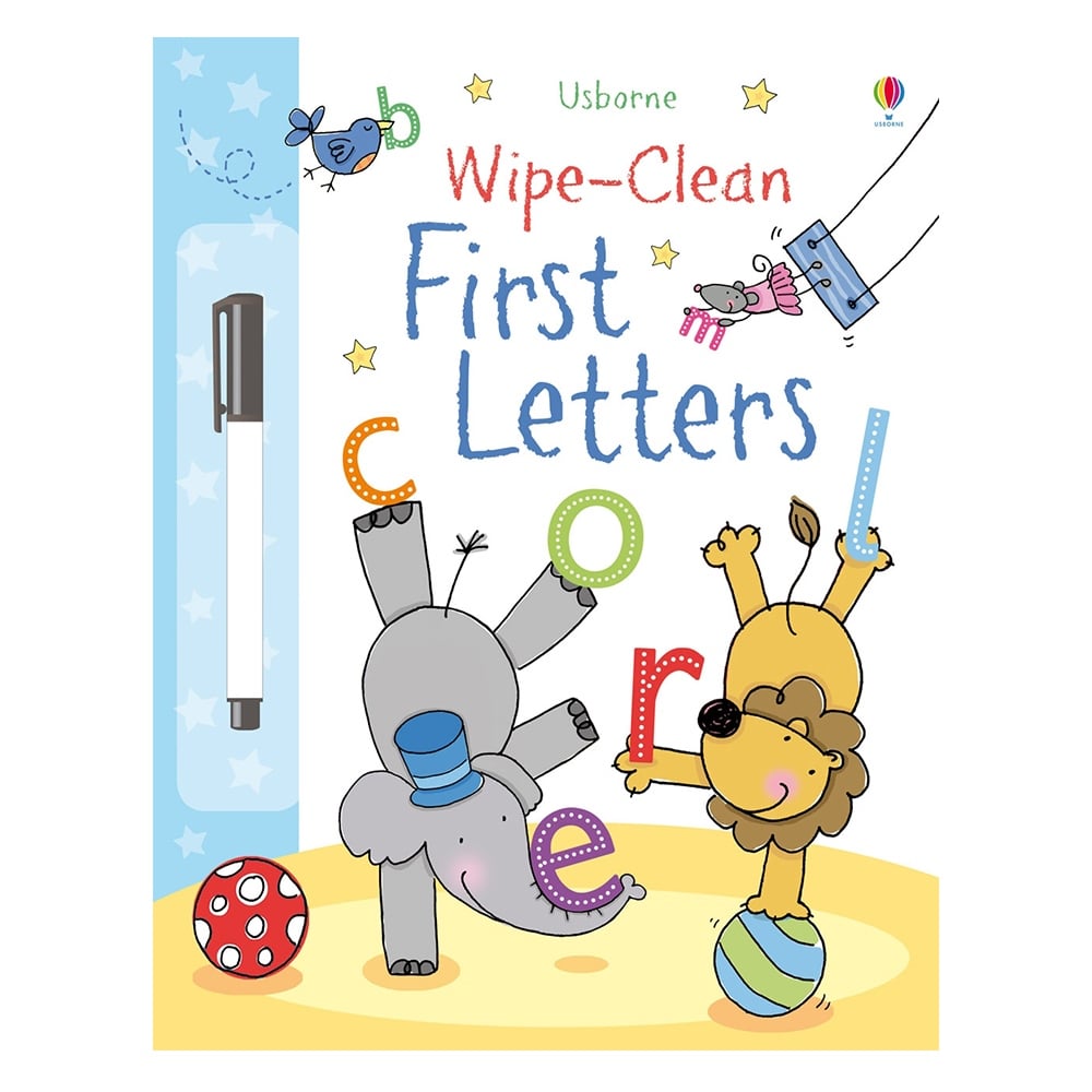 FIRST LETTERS - WIPE CLEAN #yenigelenler Çocuk Kitapları Uzmanı - Children's Books Expert