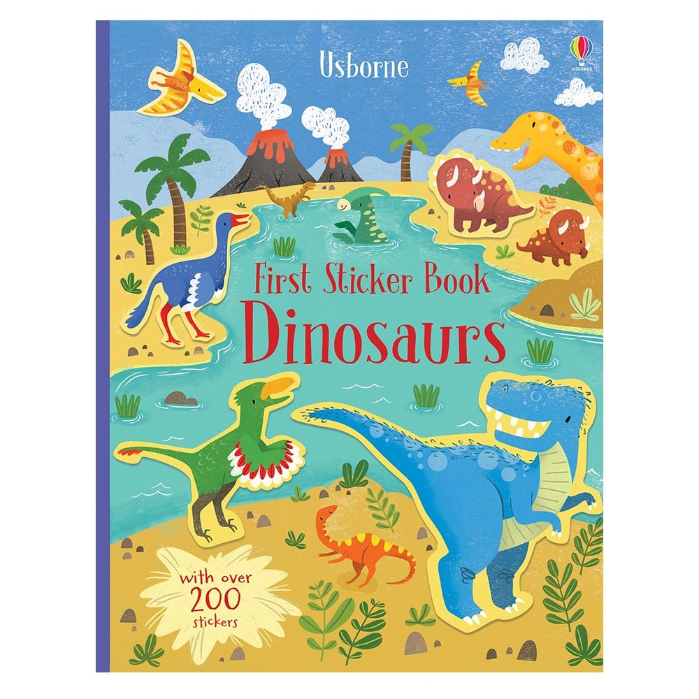 FIRST STICKER BOOK DINOSAURS Çocuk Kitapları Uzmanı - Children's Books Expert
