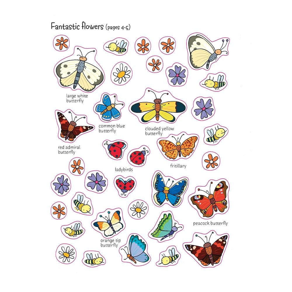 FIRST STICKER BOOK GARDEN Çocuk Kitapları Uzmanı - Children's Books Expert