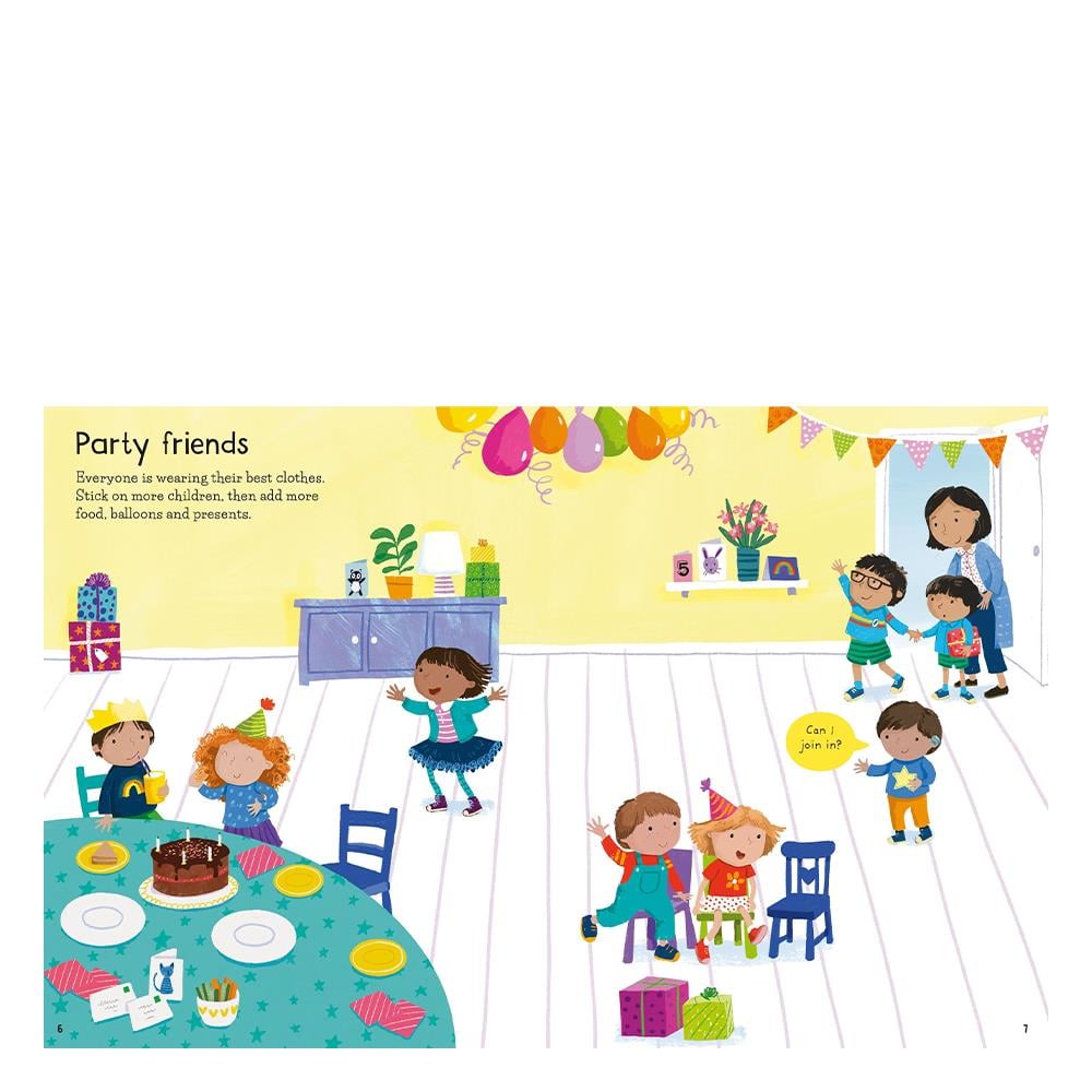 FIRST STICKER BOOK MY FRIENDS Çocuk Kitapları Uzmanı - Children's Books Expert