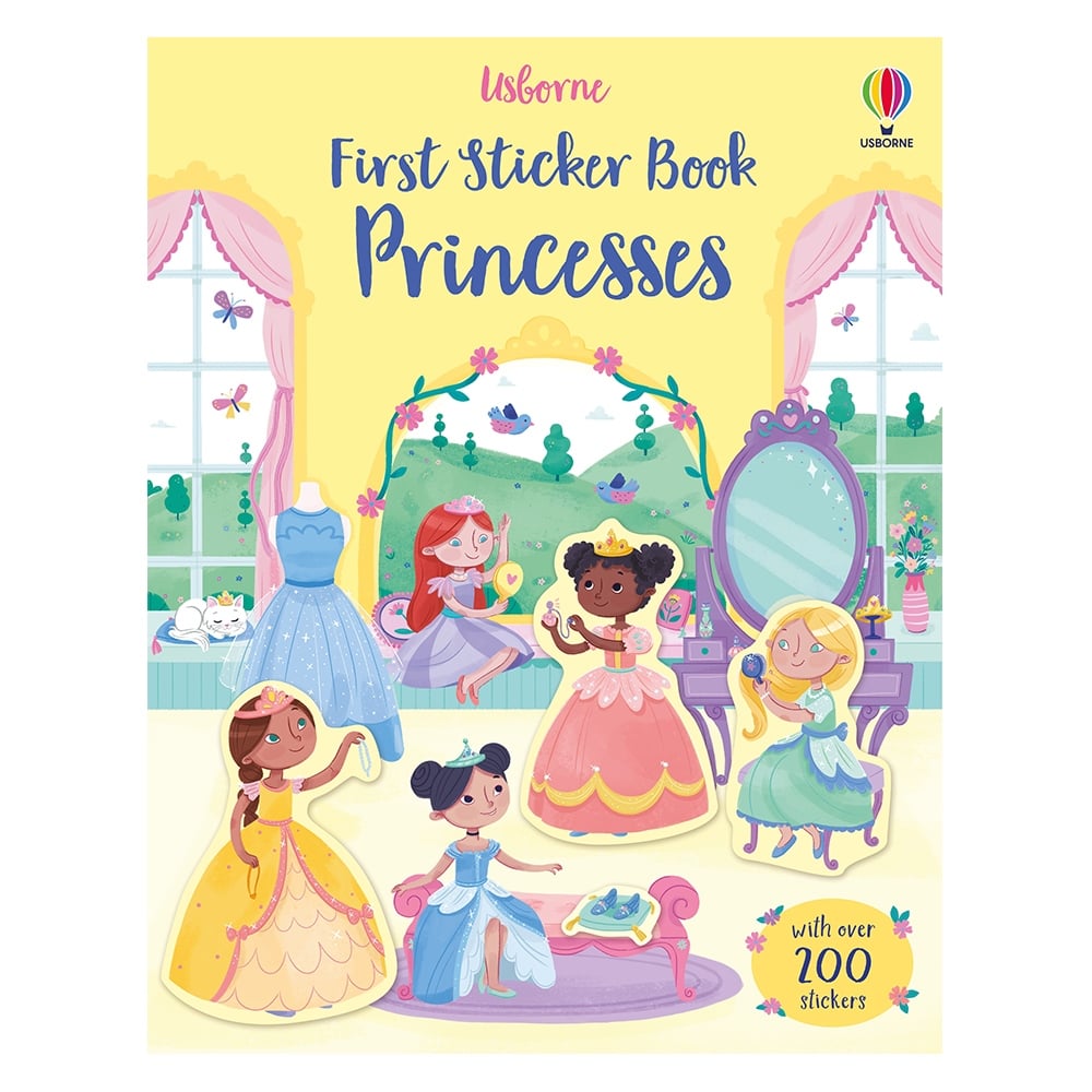 FIRST STICKER BOOK PRINCESSES Çocuk Kitapları Uzmanı - Children's Books Expert