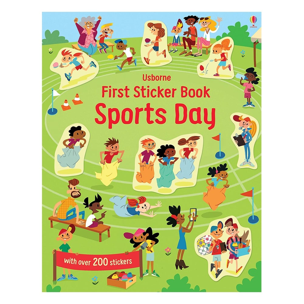 FIRST STICKER BOOK SPORTS DAY Çocuk Kitapları Uzmanı - Children's Books Expert