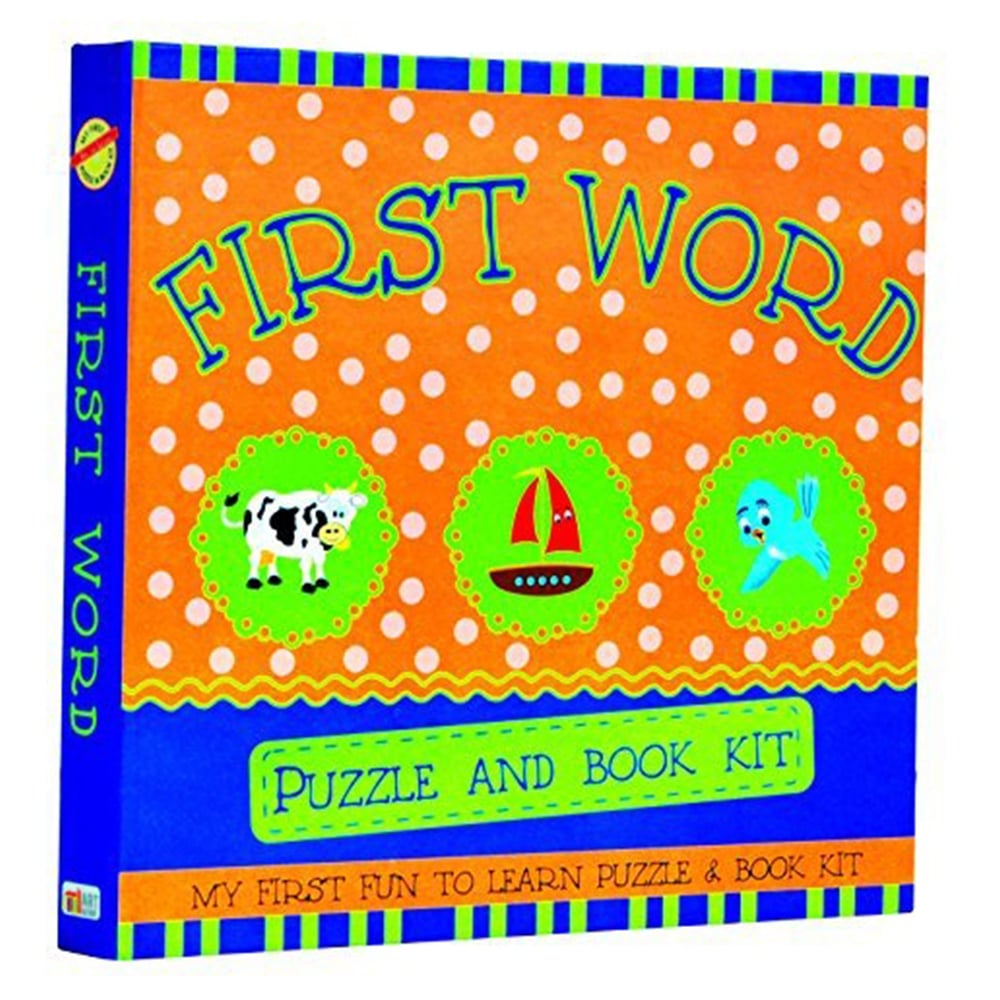 FIRST WORDS - PUZZLE AND BOOK Çocuk Kitapları Uzmanı - Children's Books Expert