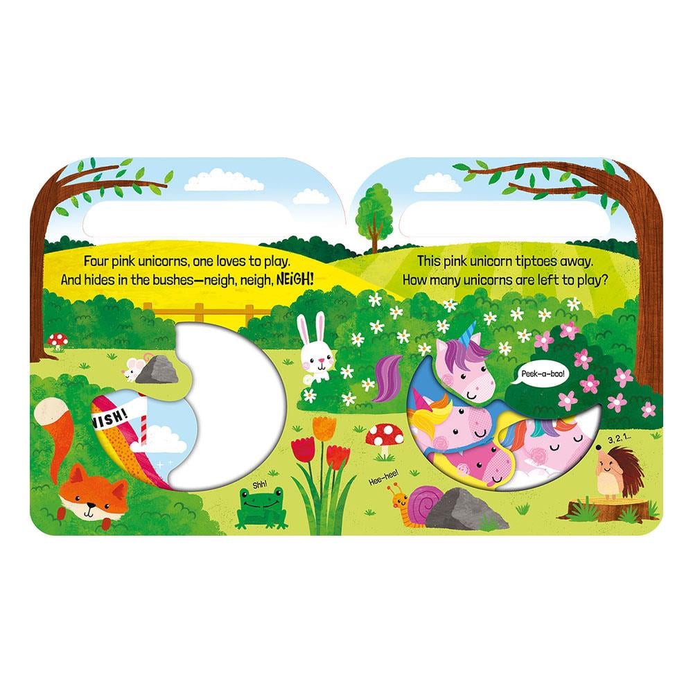 Five Pink Unicorns - Carry And Count -  Board Book Çocuk Kitapları Uzmanı - Children's Books Expert