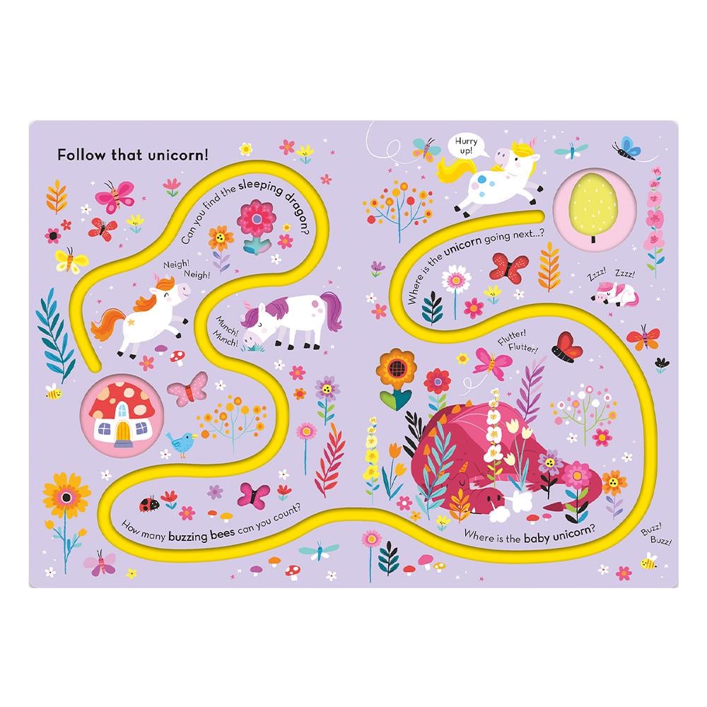Follow That Unicorn - Trace The Trails Çocuk Kitapları Uzmanı - Children's Books Expert