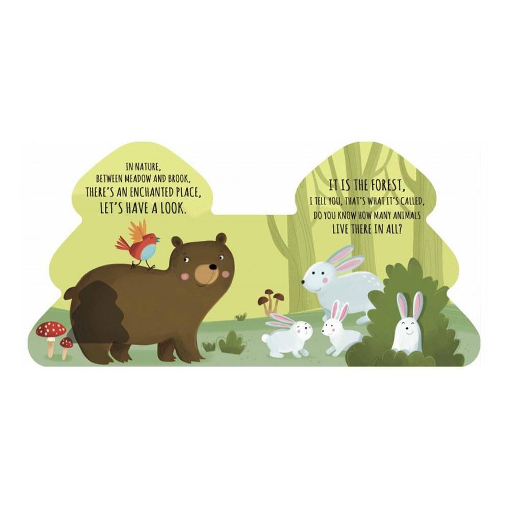 Friends of the Forest - Shaped Board Book Çocuk Kitapları Uzmanı - Children's Books Expert