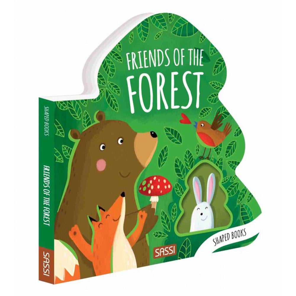 Friends of the Forest - Shaped Board Book Çocuk Kitapları Uzmanı - Children's Books Expert