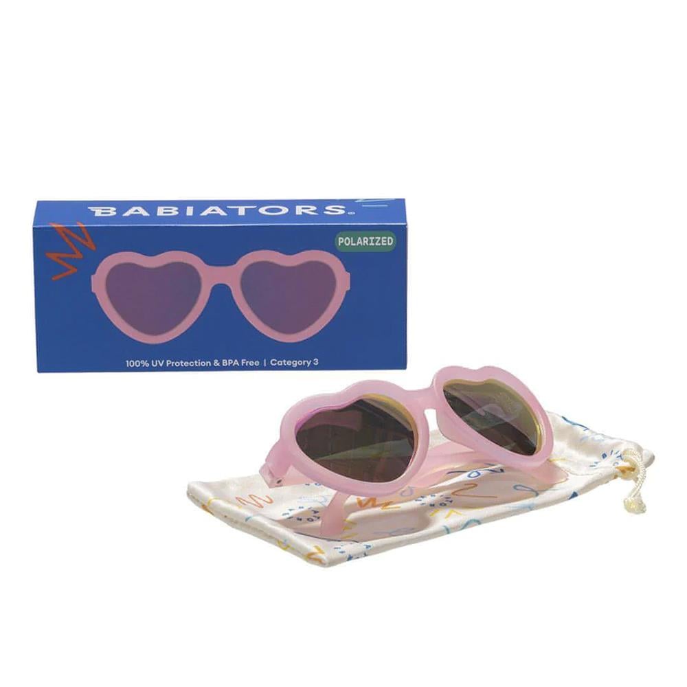 FROSTED PINK - POLARIZED HEARTS GÜNEŞ GÖZLÜĞÜ 0-2 Çocuk Kitapları Uzmanı - Children's Books Expert